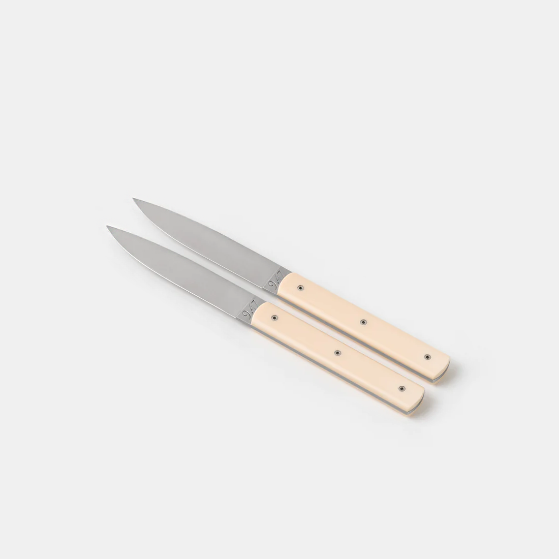 9.47 Table Knives (Set of 2) Ivory by Perceval