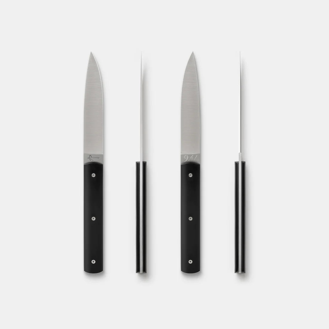 9.47 Table Knives (Set of 2) Black by Perceval